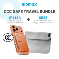 [CCC Certified] Momax IP116A Q.MAG X 5000mAh 15W Magnetic Wireless Powerbank