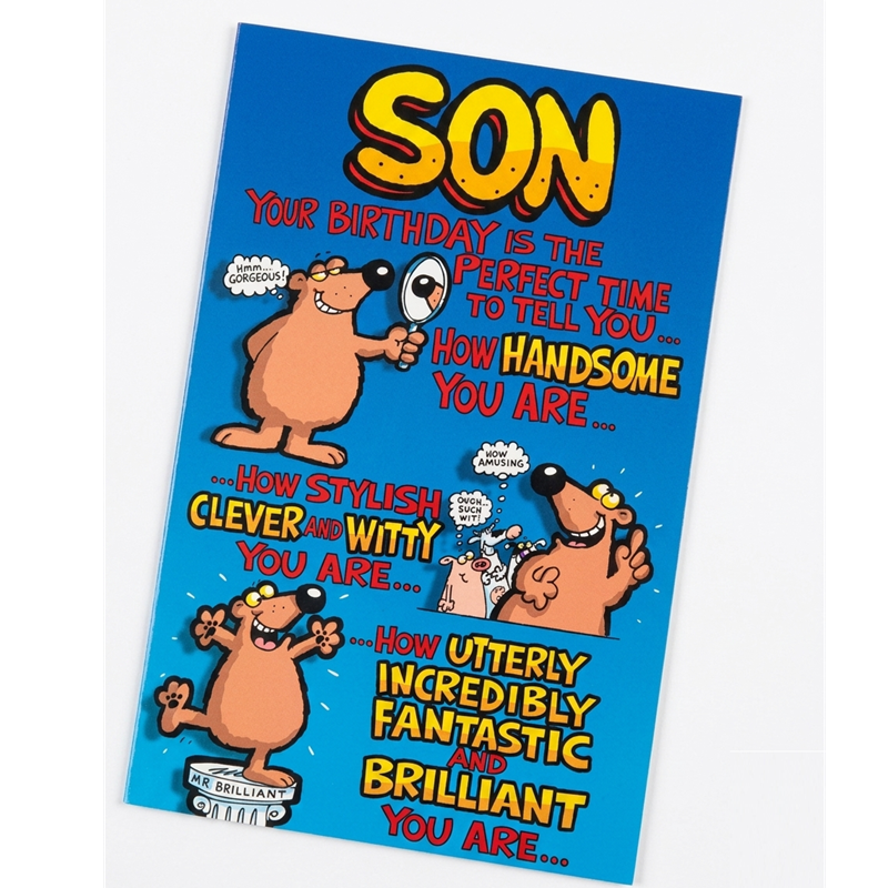 GC-John Sands Sons Birthday Greeting Card