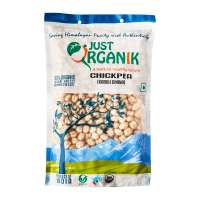 JUST ORGANIK Organic Kabuli Chana (Chickpea)