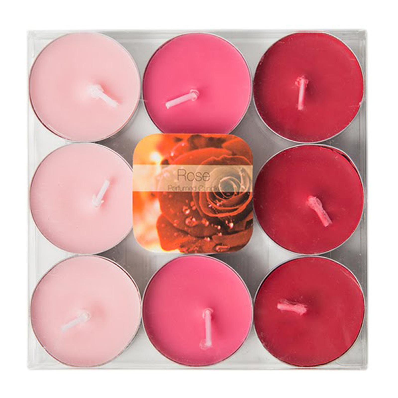 Sing Kong Whee Rose Scented Tea light Candles