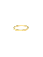 Her Jewellery Roman Cirque Ring - Premium Titanium from Japan plated with 18K Gold