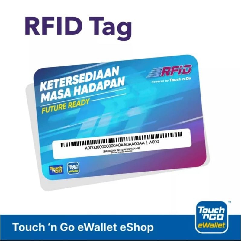 NFC Touch and Go (Touch n Go) TNG card