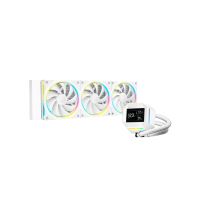 Deepcool LM240 LM360 AIO ARGB Liquid Cooler with 2.4 LCD Screen BLACK OR WHITE CPU LIQUID COOLING