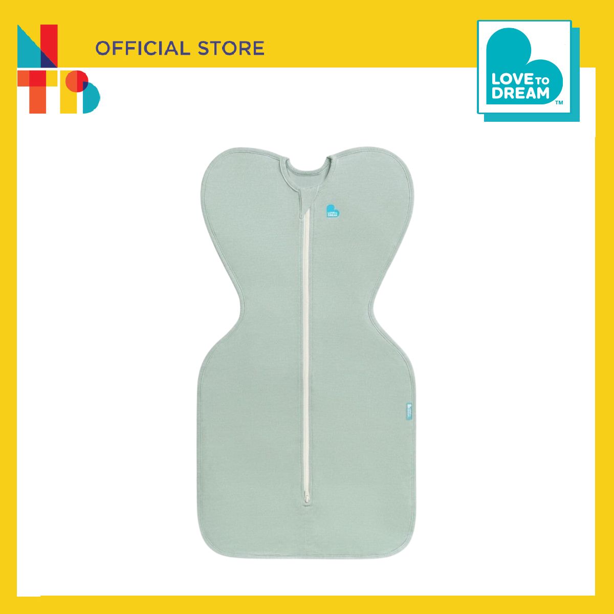 Love To Dream Swaddle UP Bamboo Lite 0.2 TOG Olive - Assorted Sizes