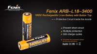 Fenix ARB-L18-3400 Rechargeable 18650 Battery For Flashlights & Bike Lights