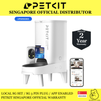 (Official Store) PETKIT YUMSHARE SOLO 2 Smart Pet Dog Cat Automatic Feeder with CAMERA - Facial Recognition