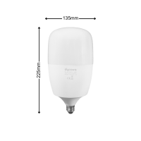 Dycorra LED High Power Bulb E27 20W 30W 40W 50W Day Warm 220V Bright Energy Saving Frosted Screw In Lamp