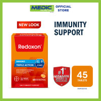 REDOXON Triple Action Effervescent Tab Orange 45S - By Medic Drugstore