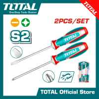 TOTAL 2 Pcs screwdriver set TKSDS0226