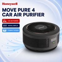 Honeywell Move Pure 4 Car Air Purifier 3-in-1 Filtration HEPA filter removes 99.99% of PM2.5 & PM10 odour VOCs dust smoke & harmful bacteria 2XUSB ports Compact & Easy Install