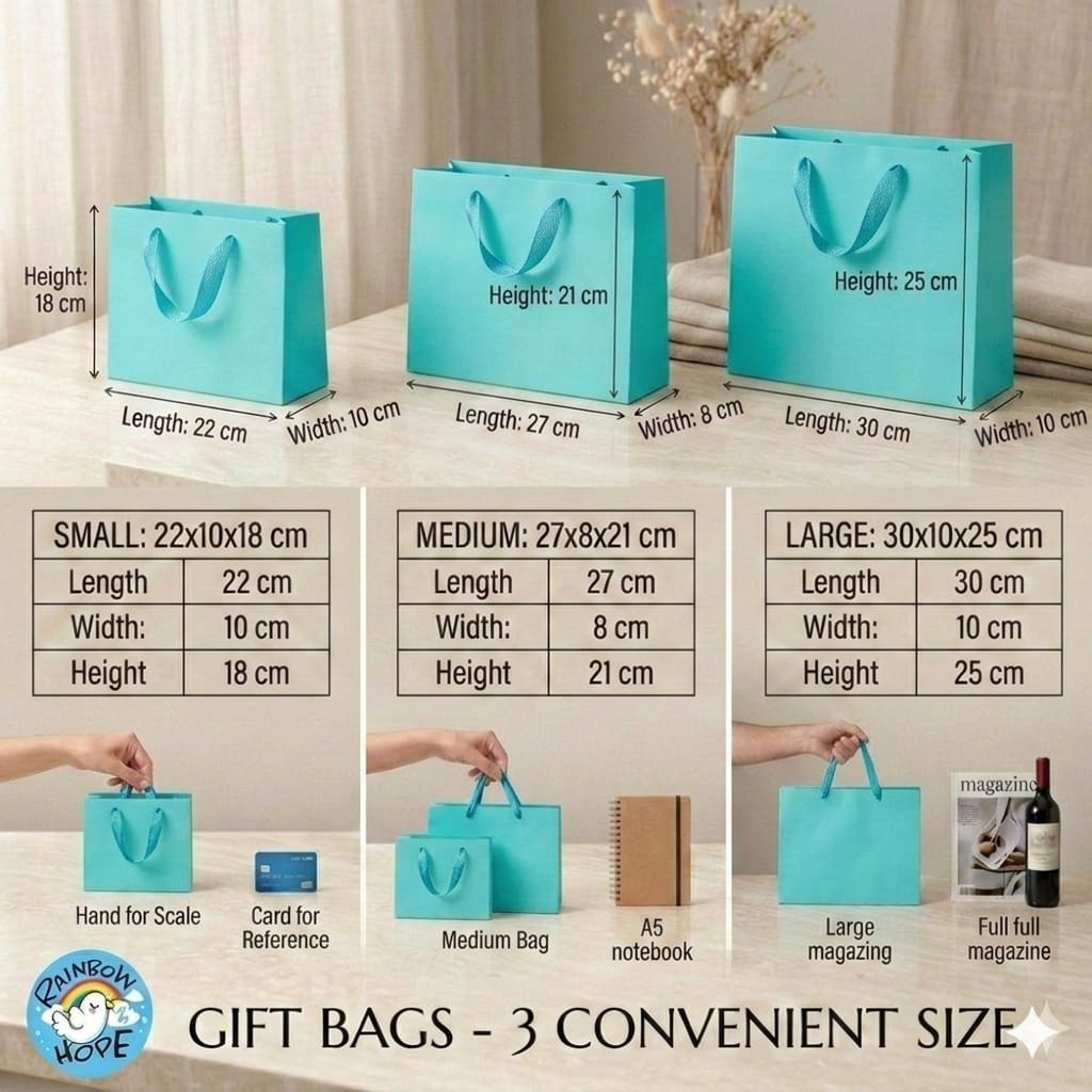 LOCAL SELLER 🇸🇬【Ready Stock】Premium Quality Paper Bag Gift Bag Birthday Party Goodie Bag Paper Bags for Gift 好质量礼物结婚喜庆礼品