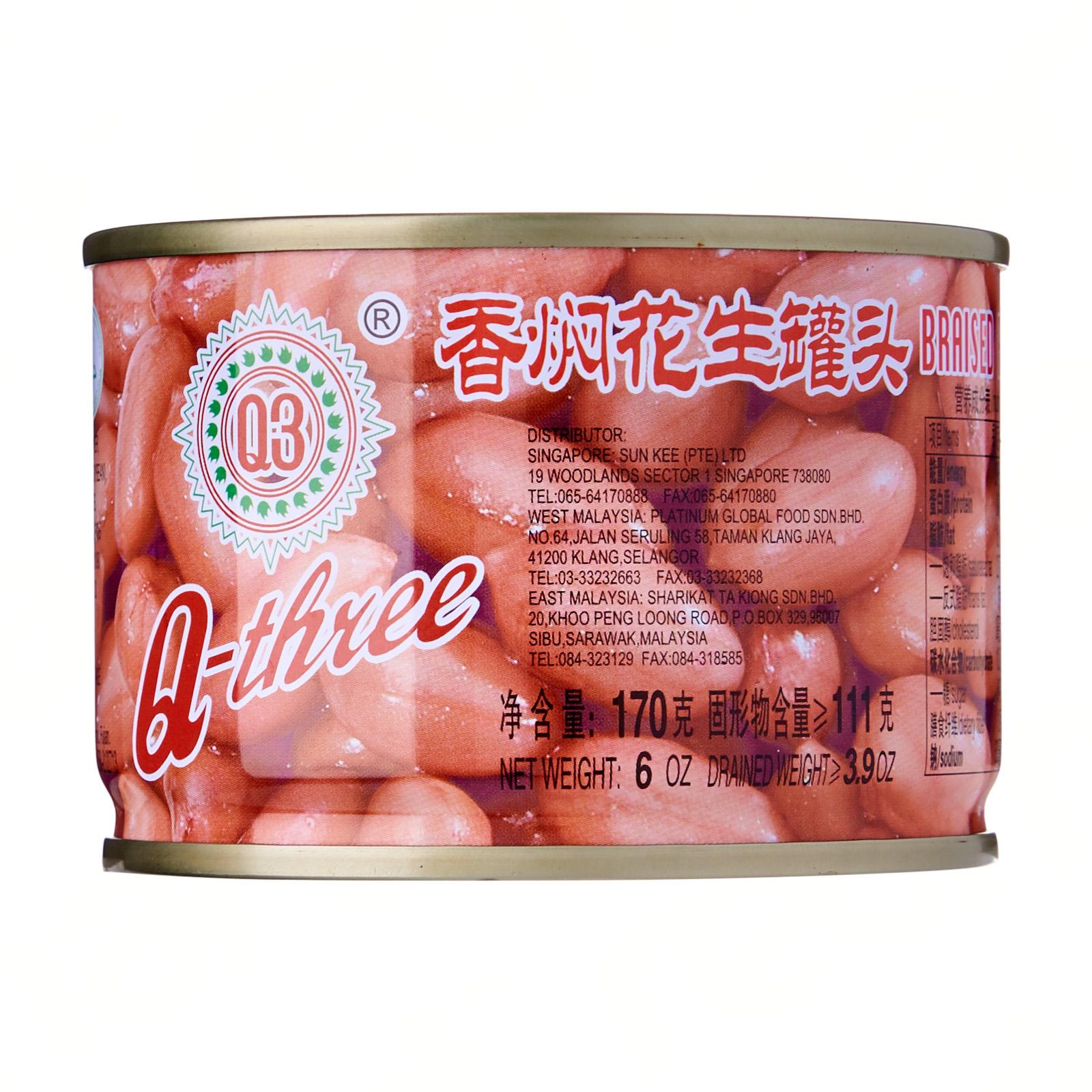 Q Three Braised Peanuts 170g Lazada Singapore