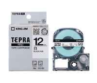King Jim TEPRA PRO Tape Cartridge12mm SS12K (White Label Black Wording) SG Seller Local Stock