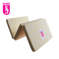 SEA HORSE Single Size Foldable Foam Mattress (PRE-EV-3F Model) 3-Fold Portable Mattress Dual-sided Comfort with Different Firmness