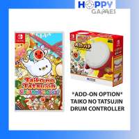 *FREE SHIPPING* [CHOOSE OPTION] Taiko no Tatsujin Rhythm Festival Drum Controller Nintendo Switch [FULL ENGLISH GAMEPLAY]
