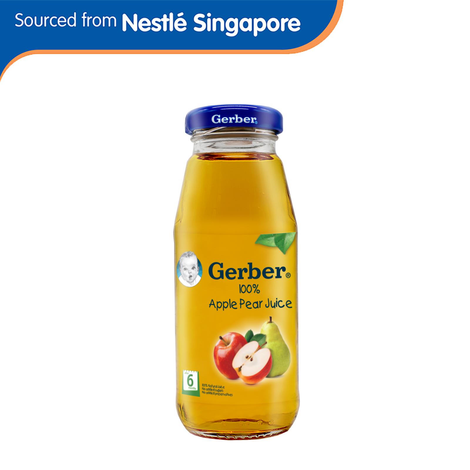 gerber pear juice