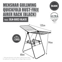 [HOUZE] Menshar Gullwing QuickFold Airer & Drying Rack