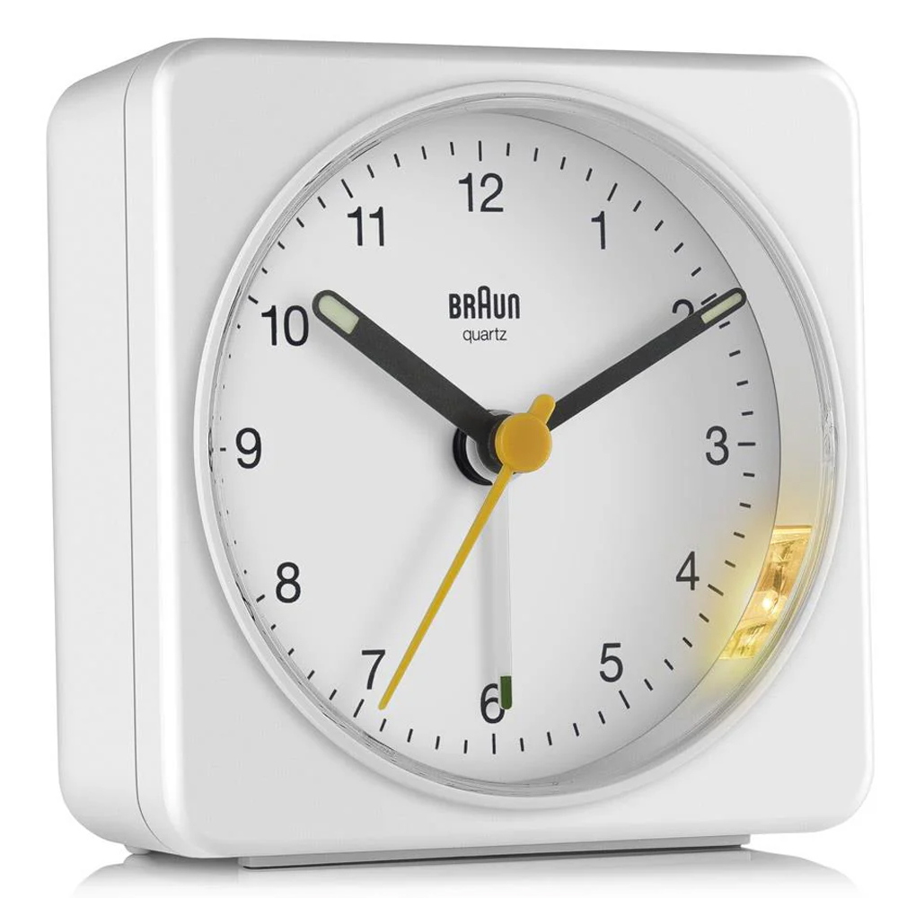 Braun Classic Analogue Alarm Clock BC03