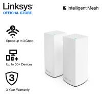 Linksys Atlas 6 : AX3000 Dual Band Mesh WiFi 6 System ( MX2002 2 Pack ) Wi-Fi 6 Mesh Router AX Router wifi extender