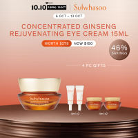 [6 - 13 Oct] Sulwhasoo Concentrated Ginseng Rejuvenating Eye Cream 15ml