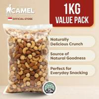 Camel Nuts Fancy Mixed Nuts 1kg – Healthy Roasted & Crunchy Halal Snack