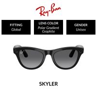 RAY-BAN META SKYLER (GEN 2) - RW4014 601/T3 | POLAR GRADIENT GRAPHITE | GLOBAL UNISEX | 52mm