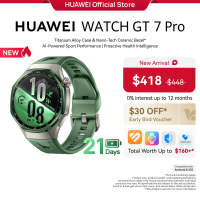 HUAWEI WATCH GT 7 Series l Titanium Alloy Case & Nano-Tech Ceramic Bezel* l Proactive Health Intelligence l AI-Powered Sport Performance l Ultra-long Battery Life iOS & Android Compatible