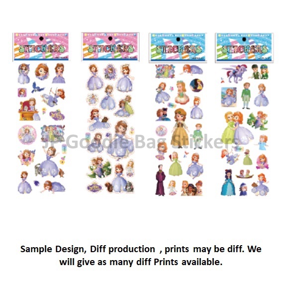 💖 3D Children Kids Stickers Paw Patrol Thomas Train McQueen Hello Kitty Princess Sofia Pokemon PJ Mask Melody Frozen Octonauts Pony Unicorn 💖 Christmas Stickers Birthday Party Goodie Bag Gifts