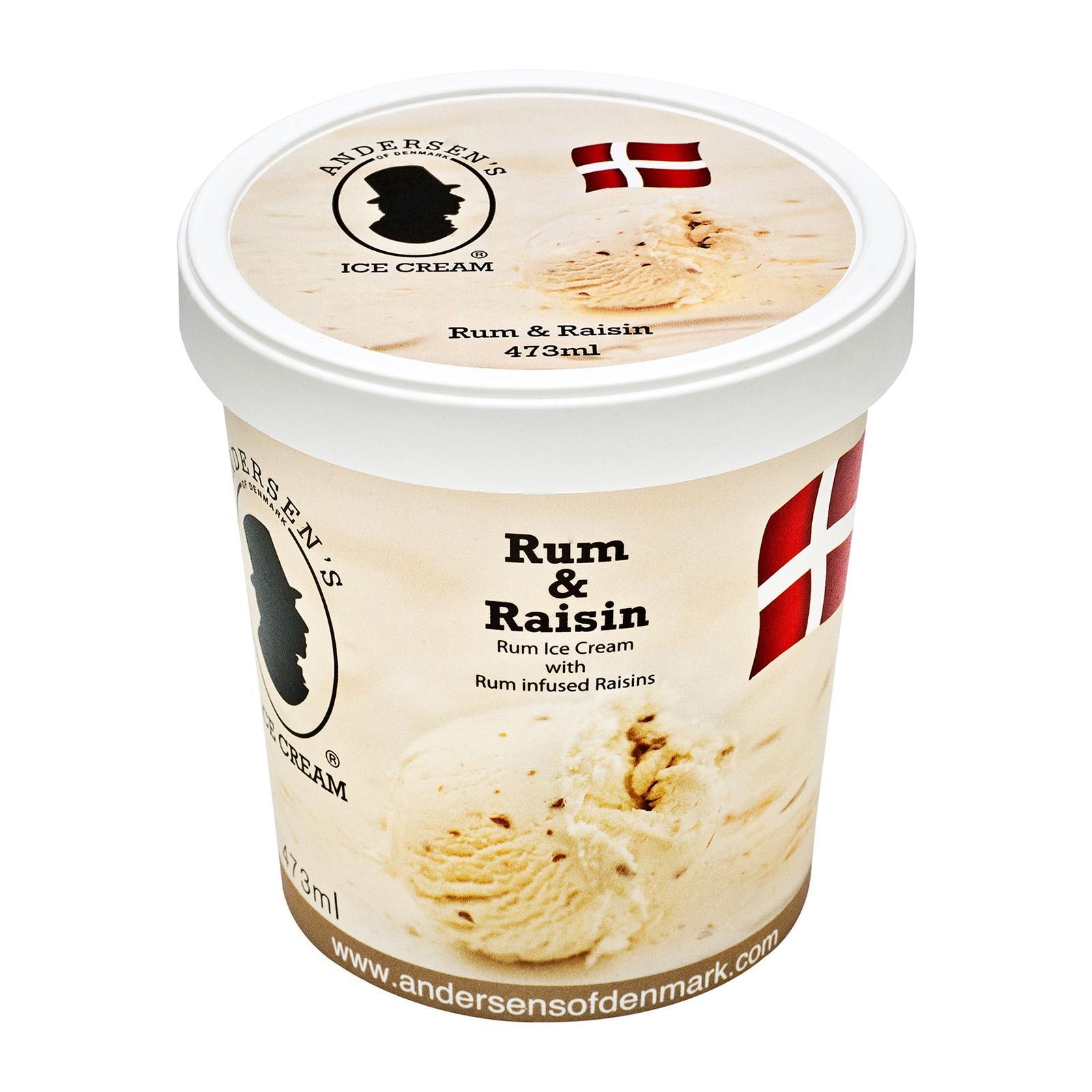 Andersen S Of Denmark Rum And Raisin Ice Cream Lazada Singapore