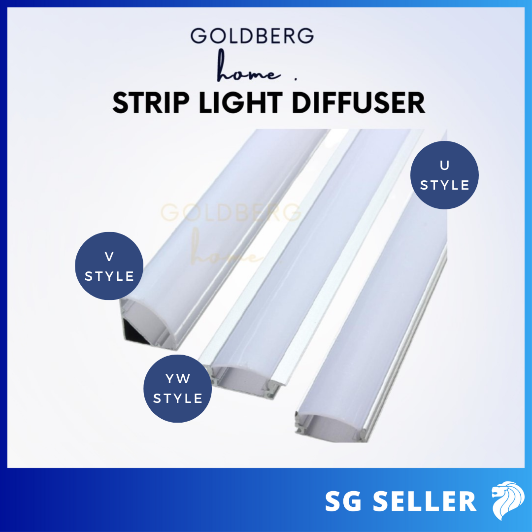 Light Strip Diffuser | Goldberg Home