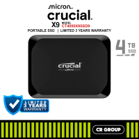 Crucial X9 External Portable SSD - 1TB/2TB/4 TB (3Yrs Crucial Warranty)