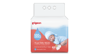 Pigeon Aqua Baby Wipes 70 Sheets 100% Pure Water 6In1