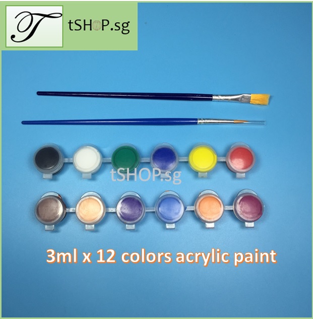 12 color paint ( To be add on item for STEM Toys)