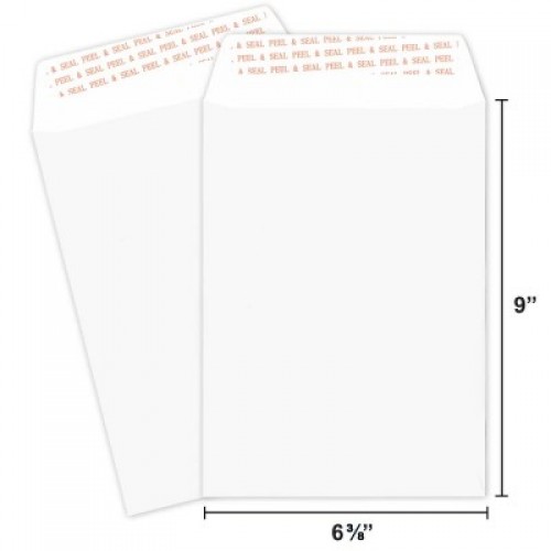 Envelope P&S C5 (162x229mm) White (500s/box) Peel & Seal