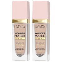 EVELINE WONDER MATCH LUMI FOUNDATION SPF20 30ML - BEAUTY LANGUAGE