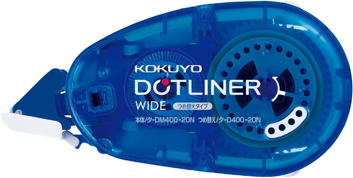 Kokuyo Dotliner Glue Tape & Refill (Standard 8.4mm & Wide 20mm Type) 16m long