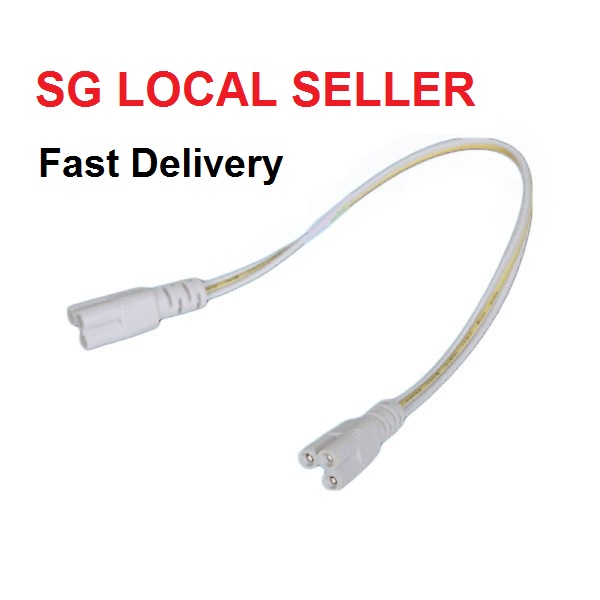 GSE T5 3 Pin 30cm 50cm LED Connector Cable Wire Extension 3Pin 1FT