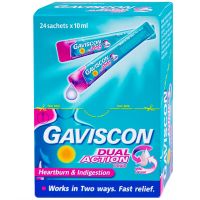 GAVISCON Double Action Liquid Sachet 24 *10ml