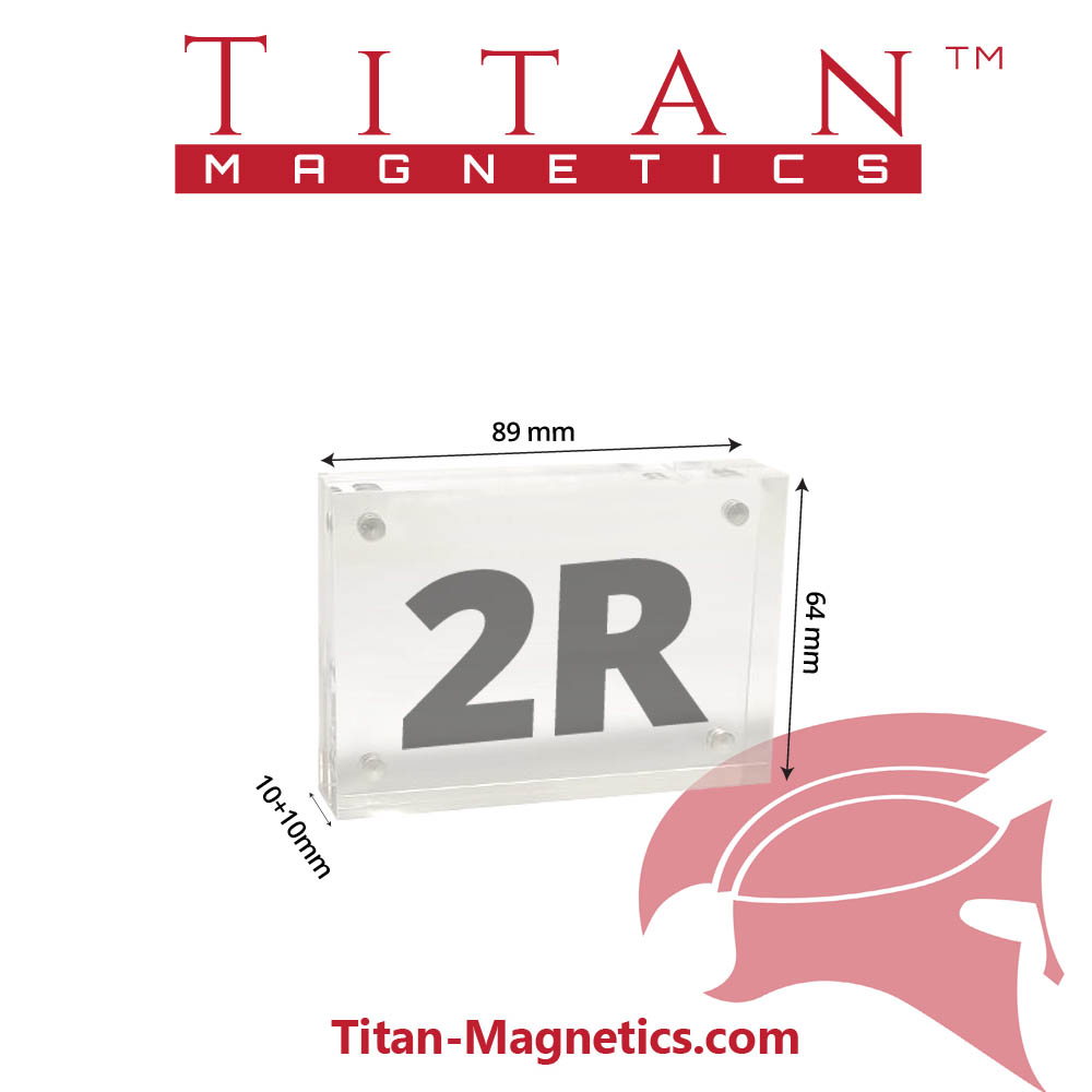 Acrylic Magnetic Photo Frame Table Top Standing – 2R 3R 4R 5R 6R A5 and A4 Sizes Clear Acrylic Display Photo Stand Buffet Dish Holder