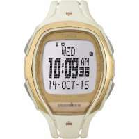 Timex IRONMAN® Sleek 150 Unisex 46mm - Gold-Tone Case White Strap (TW5M05800)