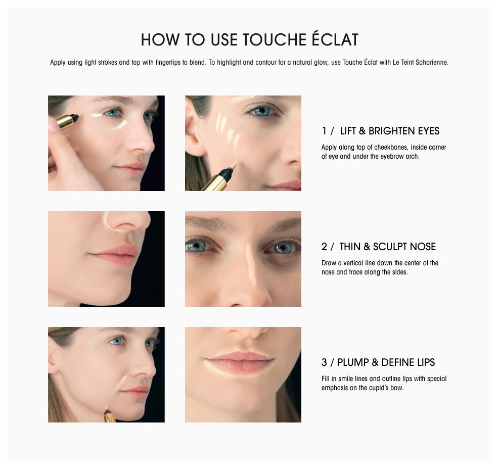 Image result for YSL TOUCHE ECLAT RADIANT TOUCH ROSE LUMINOUS RADIANCE 2.5ML