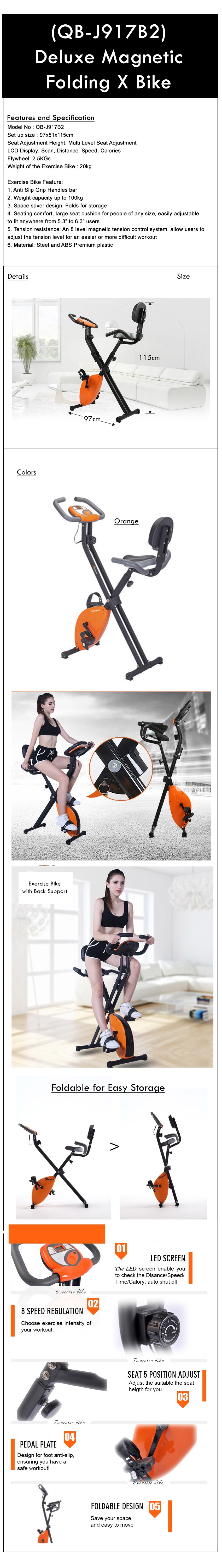 deluxe exercise bike