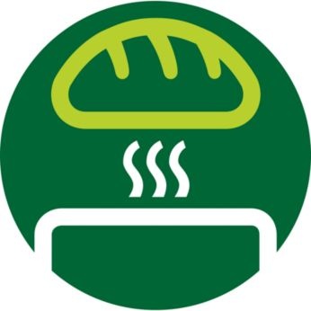 Integrated bun rack for heating rolls, pastries or buns