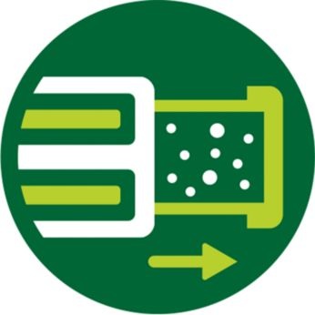 Removable crumb tray for easy cleaning