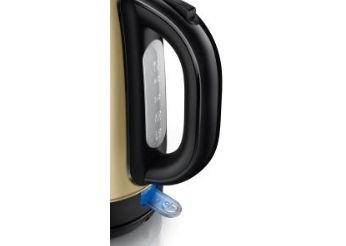 Pilot light indicates when the kettle is switched on