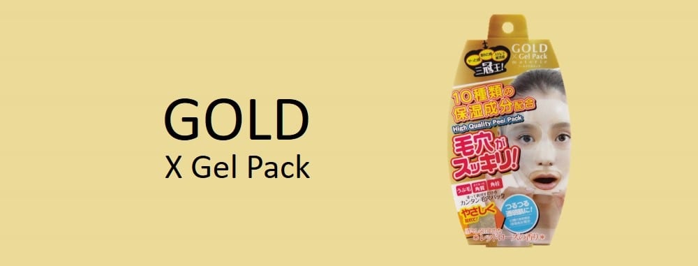 Japan gold gel pack materic