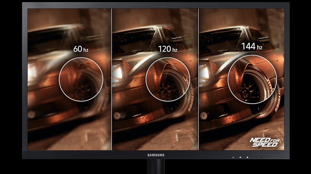 High refresh rate for flawless gaming