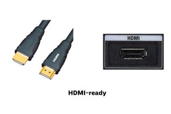 HDMI for quick digital connection