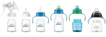 Compatible range from breastfeeding to cup