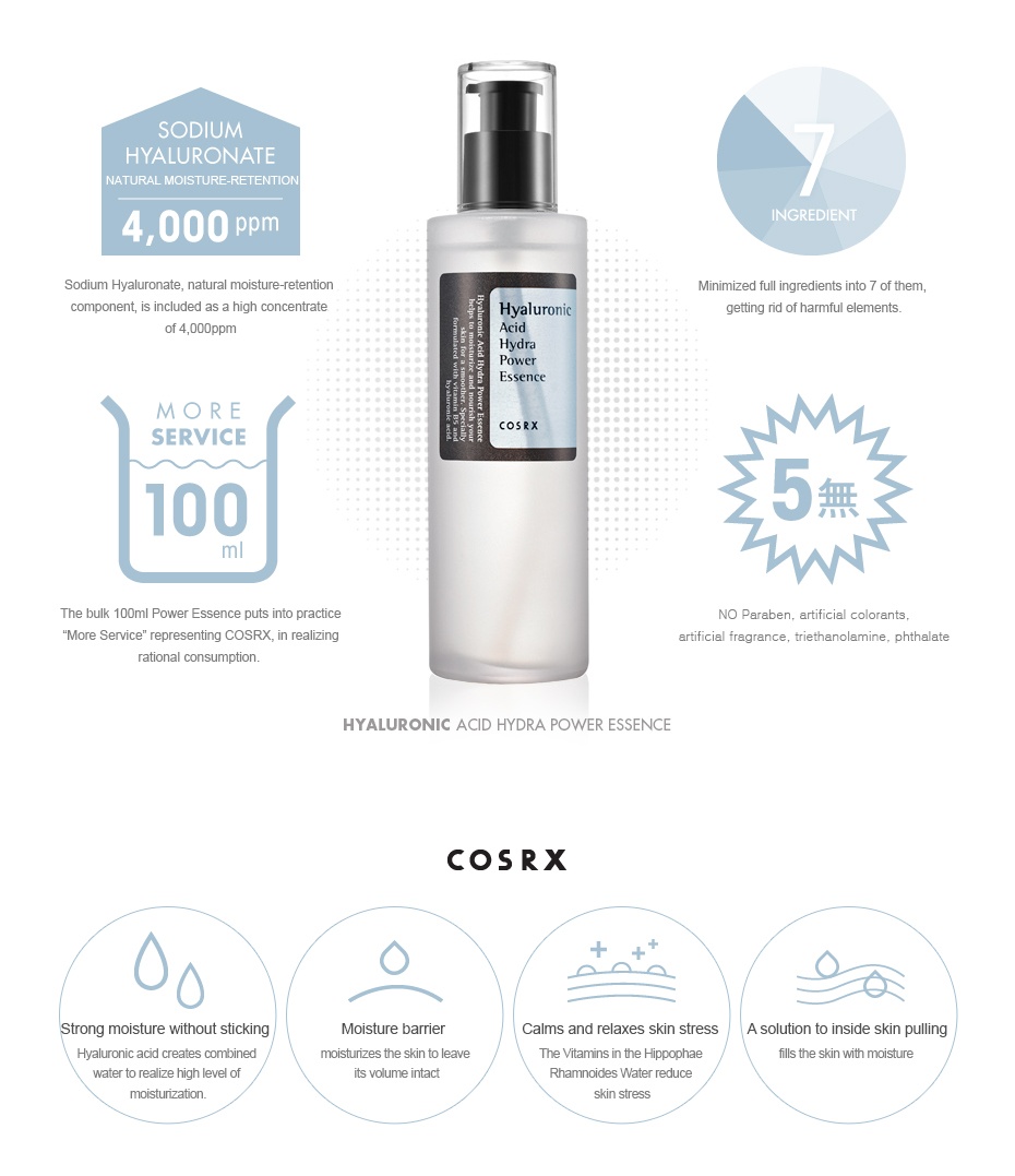 Image result for cosrx hyaluronic acid hydra power essence